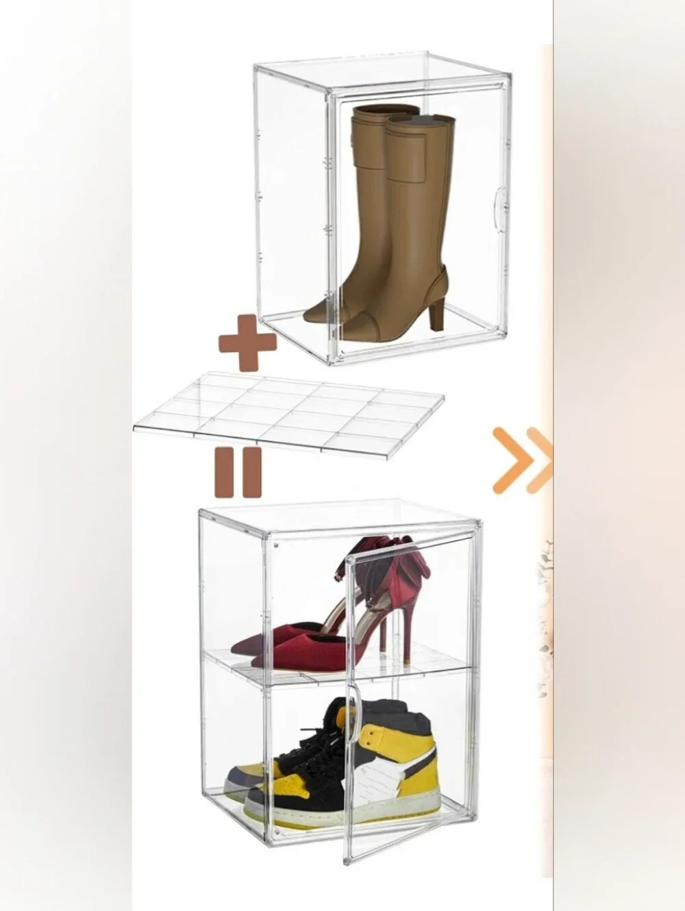 Clear Acrylic Display Shelf